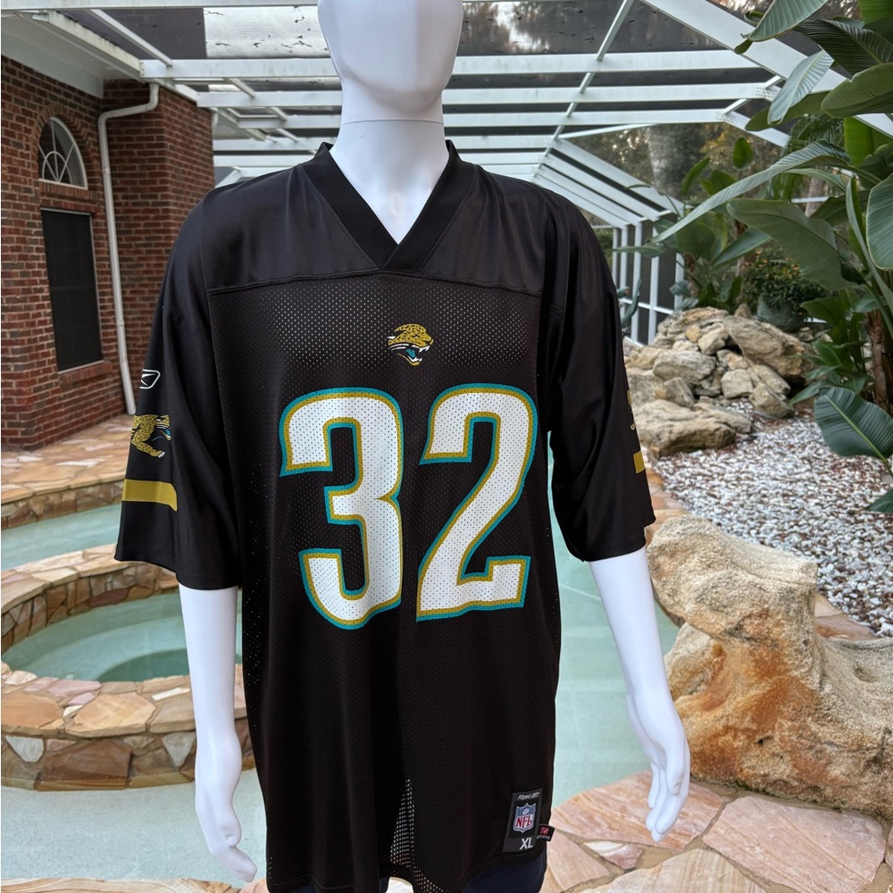 Reebok Black and Gold Jacksonville Jaguars Jersey